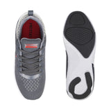 Metro Men Grey Sports Walking Shoes