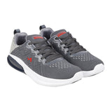 Metro Men Grey Sports Walking Shoes