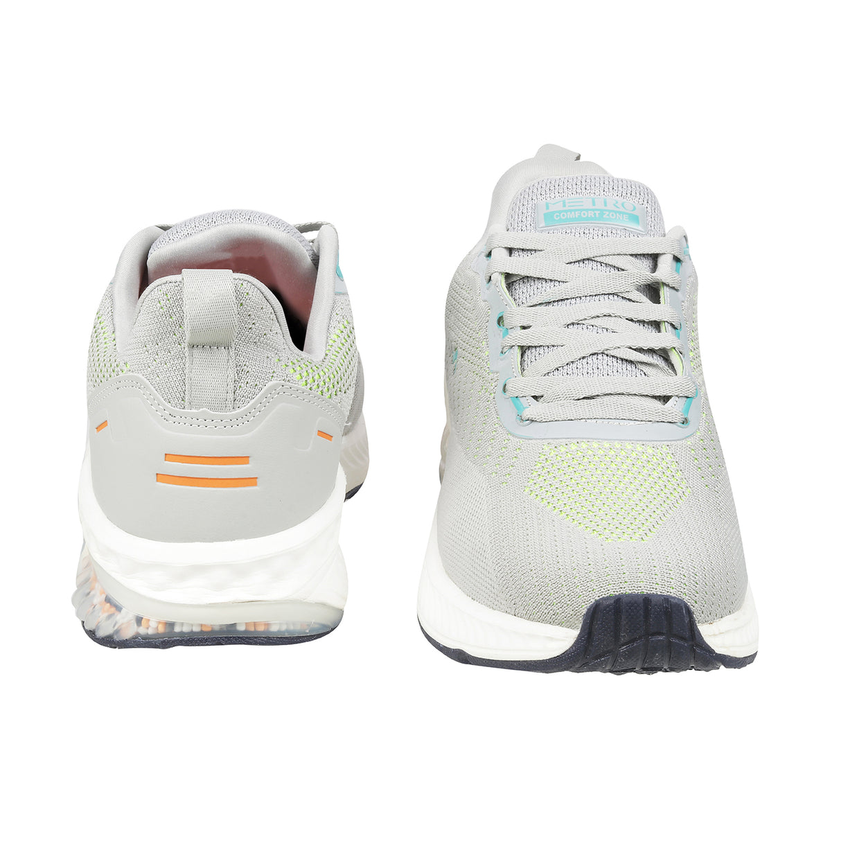 Metro Men Grey Sports Walking Shoes