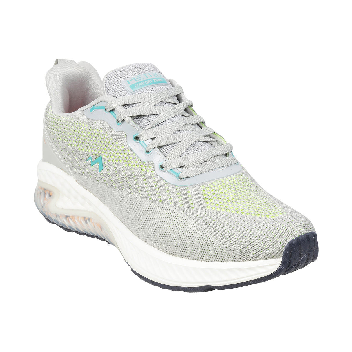 Metro Men Grey Sports Walking Shoes