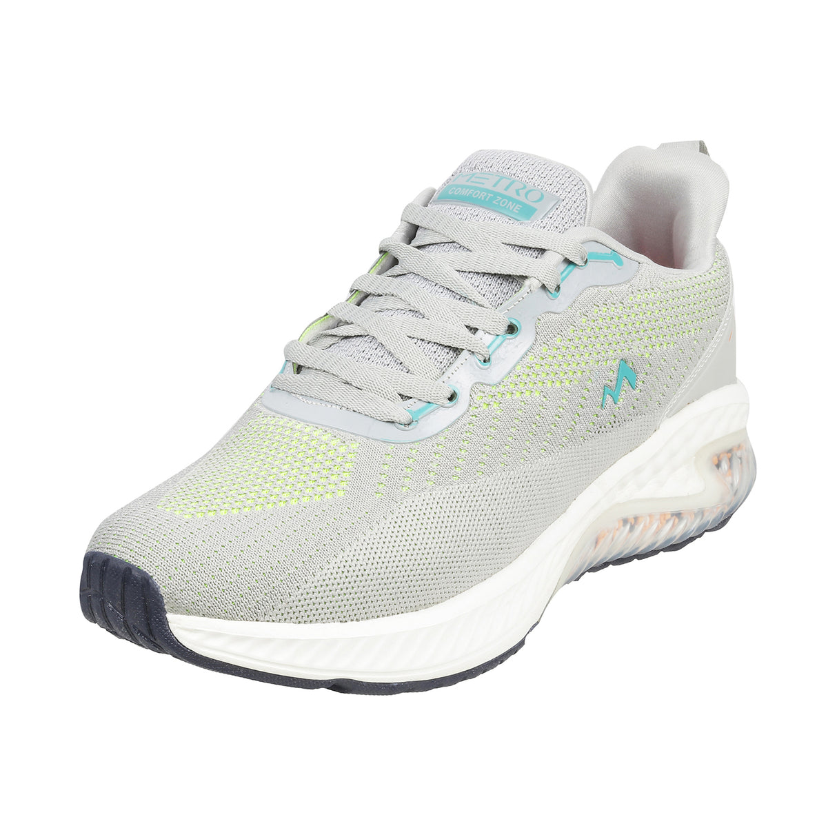 Metro Men Grey Sports Walking Shoes
