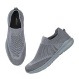 Metro Men Grey Sports Walking Shoes