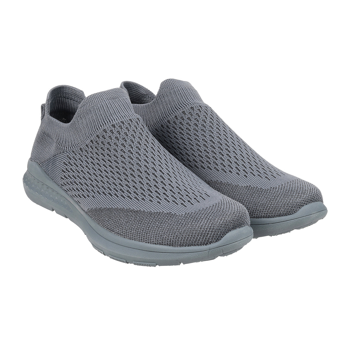 Metro Men Grey Sports Walking Shoes