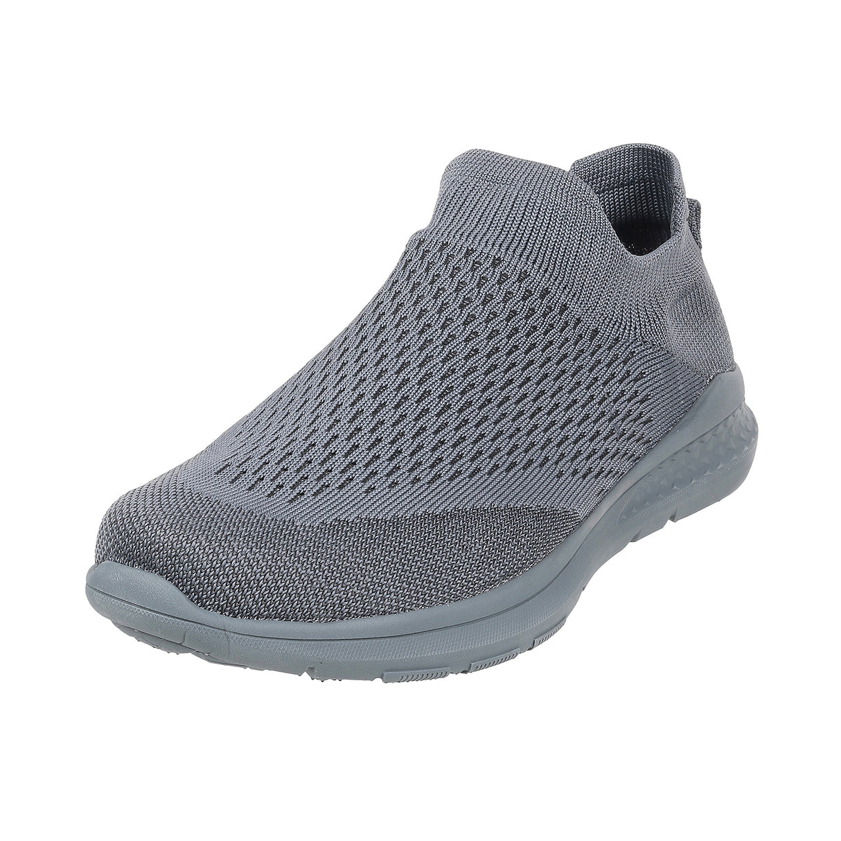 Metro Men Grey Sports Walking Shoes