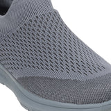 Metro Men Grey Sports Walking Shoes