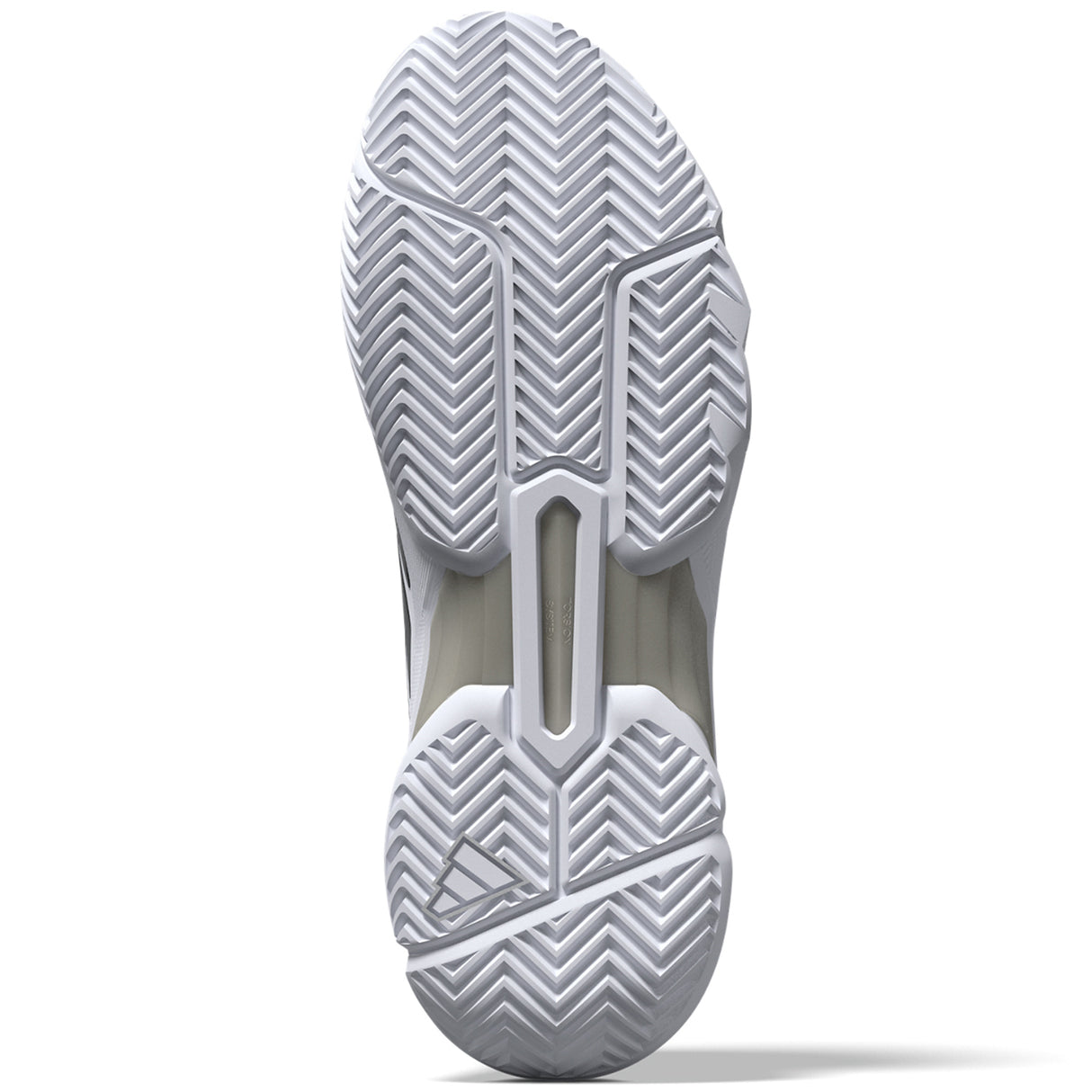 Adidas Men White Courtjam Control 3 M