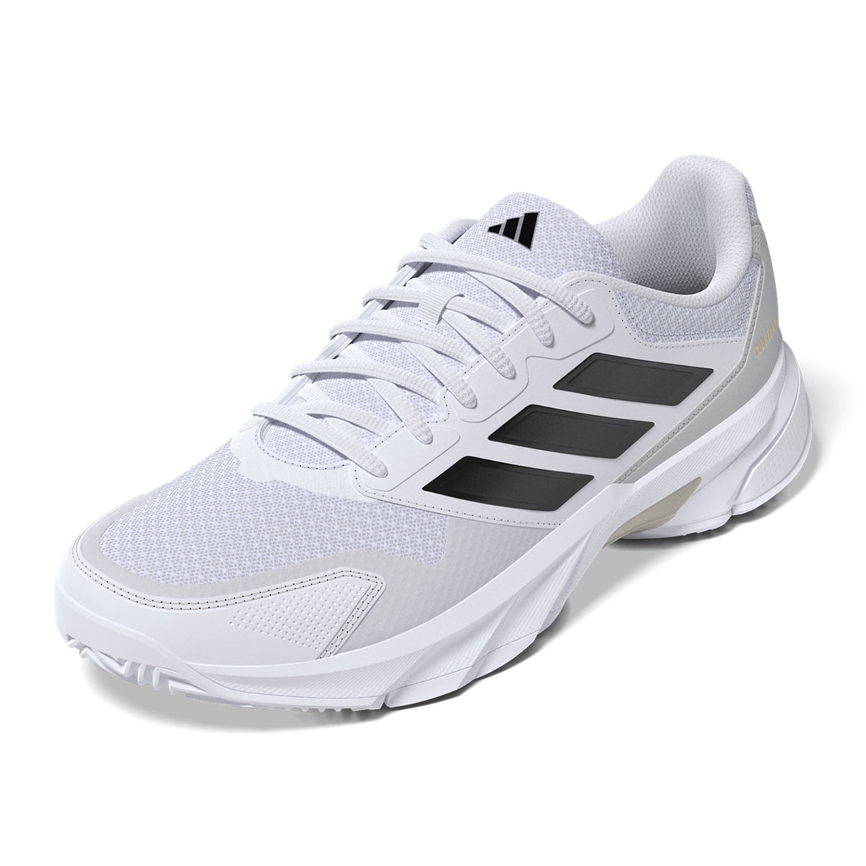 Adidas Men White Courtjam Control 3 M