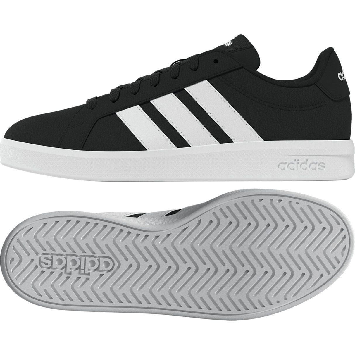 Adidas Men Black Grand Court Base 3.0