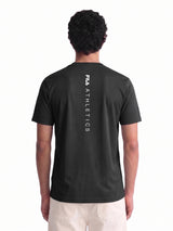 Fila Men Black Picco Tee Knitted Tee Shirt