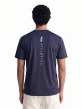 Fila Men Navy Picco Tee Knitted Tee Shirt