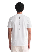 Fila Men White Picco Tee Knitted Tee Shirt