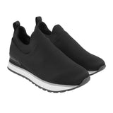 Mochi Women Black Sports Walking Shoes