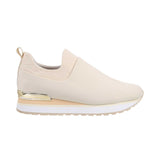 Mochi Women Beige Sports Walking Shoes