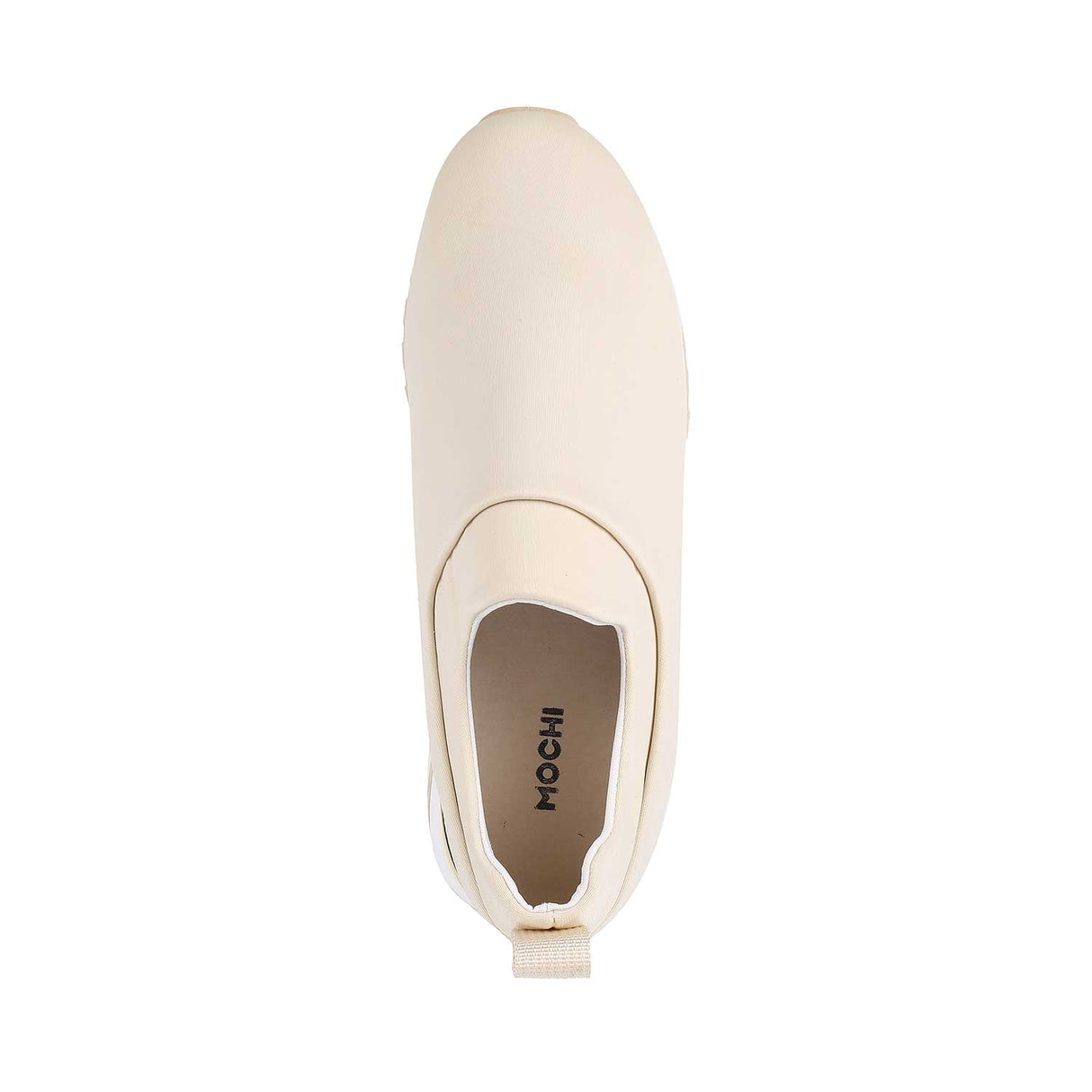Mochi Women Beige Sports Walking Shoes