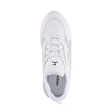 Mochi Women White Sports Walking Shoes