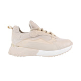Mochi Women Beige Sports Walking Shoes