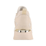 Mochi Women Beige Sports Walking Shoes