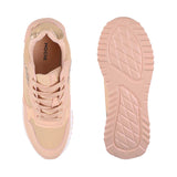 Mochi Women Pink Sports Walking Shoes