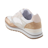 Metro Women Beige Sports Walking Shoes