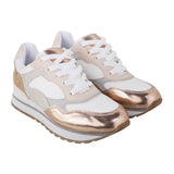 Metro Women Beige Sports Walking Shoes