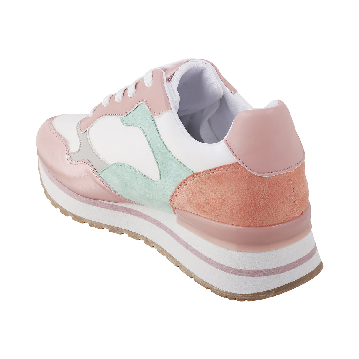 Metro Women Pink Sports Walking Shoes