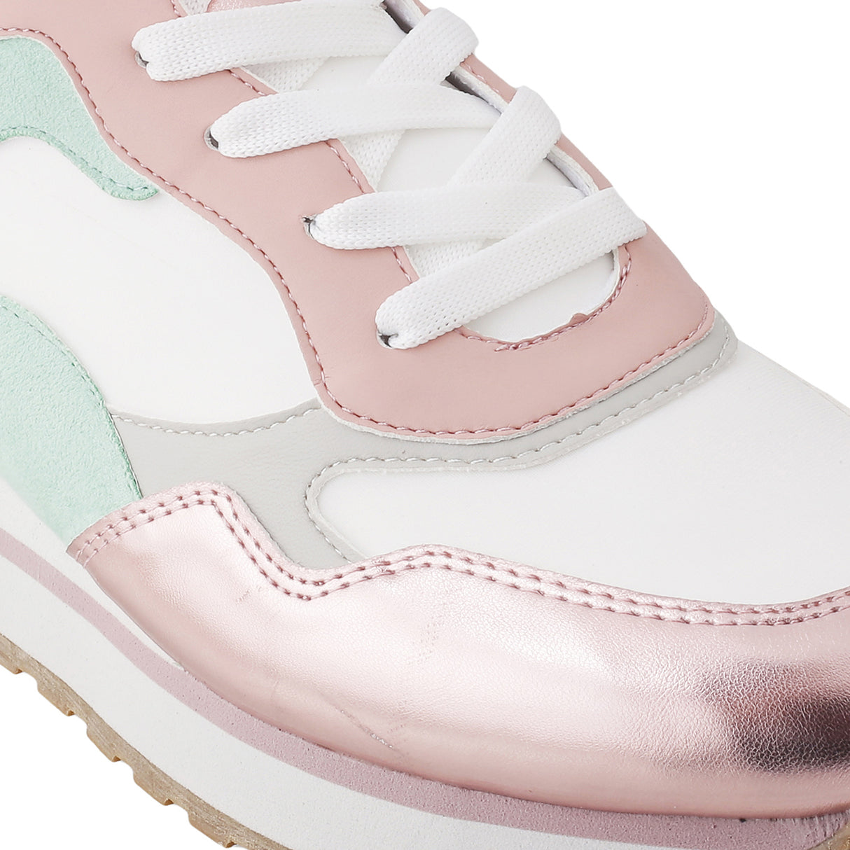 Metro Women Pink Sports Walking Shoes