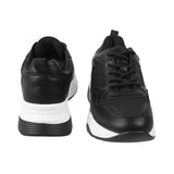 Metro Women Black Sports Walking Shoes