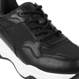 Metro Women Black Sports Walking Shoes