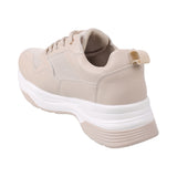 Metro Women Beige Sports Walking Shoes