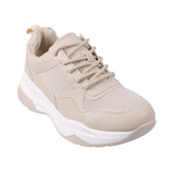 Metro Women Beige Sports Walking Shoes