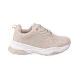 Metro Women Beige Sports Walking Shoes