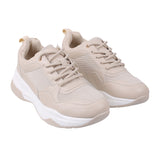Metro Women Beige Sports Walking Shoes