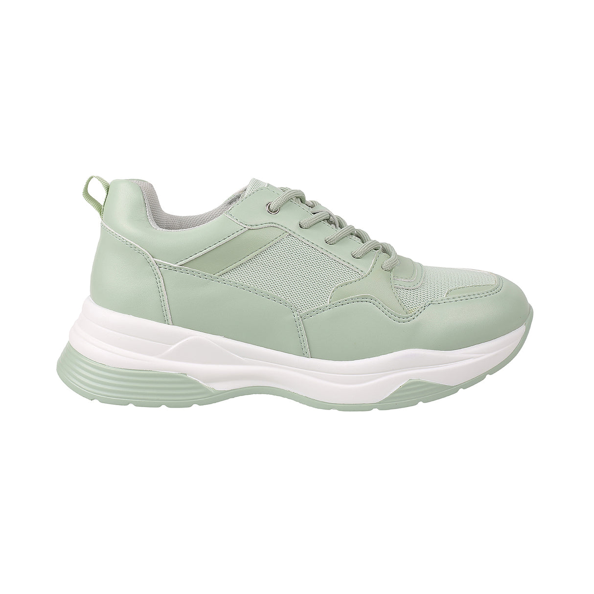 Metro Women Green Sports Walking Shoes