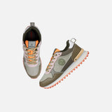 Mochi Women Green Sports Walking Shoes