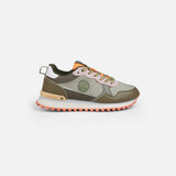 Mochi Women Green Sports Walking Shoes