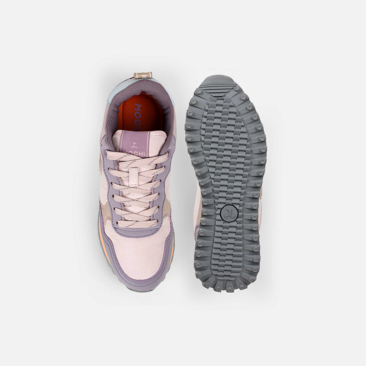 Mochi Women Pink Sports Walking Shoes