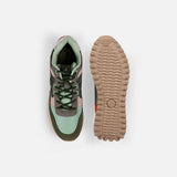 Mochi Women Green Sports Walking Shoes