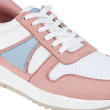 Metro Women White Sports Walking Shoes