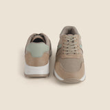 Metro Women Beige Sports Walking Shoes