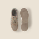 Metro Women Beige Sports Walking Shoes