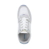 Mochi Women White Sports Walking Shoes