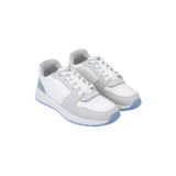 Mochi Women White Sports Walking Shoes