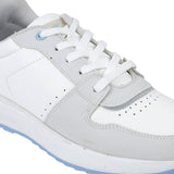 Mochi Women White Sports Walking Shoes
