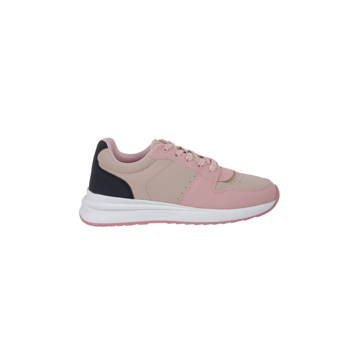 Mochi Women Beige Sports Walking Shoes