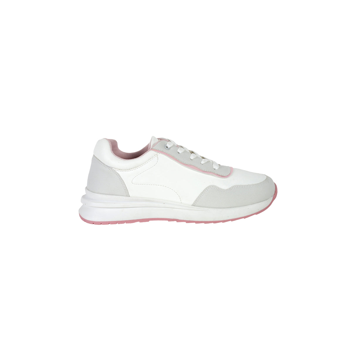 Mochi Women Grey Sports Walking Shoes