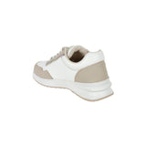 Mochi Women White Sports Walking Shoes