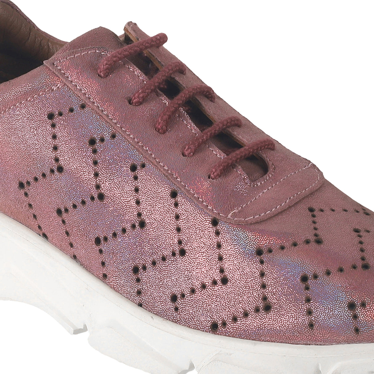 Mochi Women Maroon Sports Walking Shoes