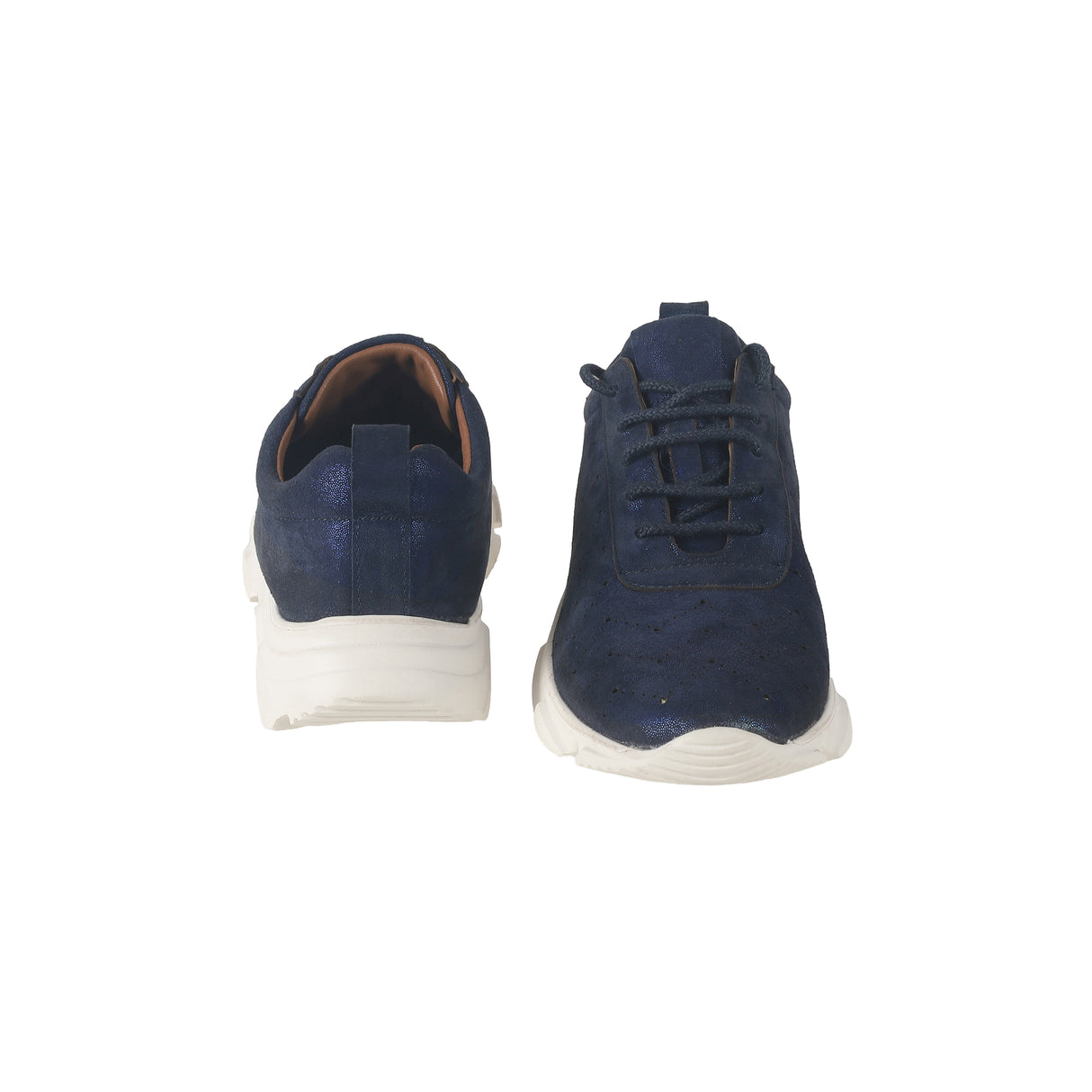 Mochi Women Blue Sports Walking Shoes
