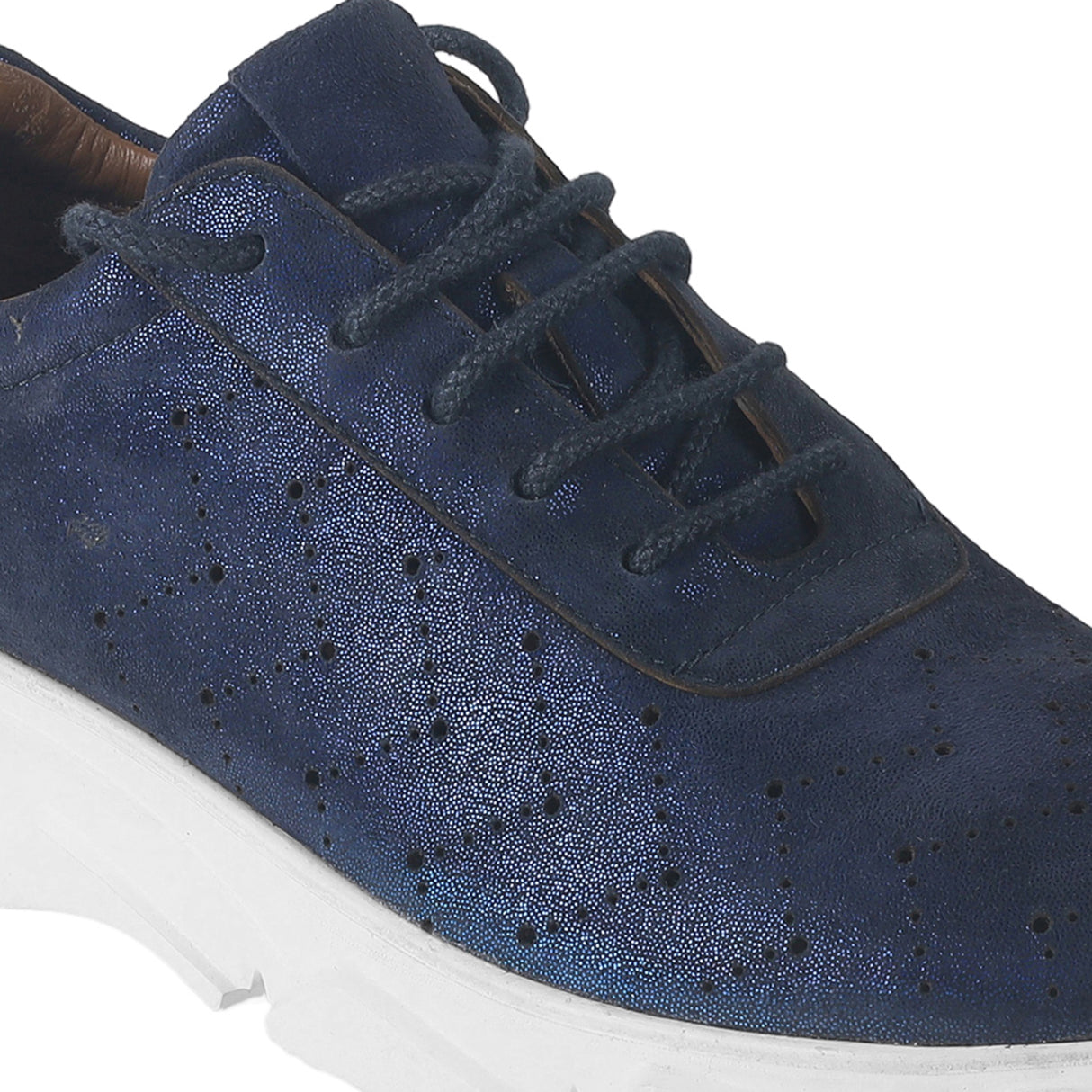 Mochi Women Blue Sports Walking Shoes