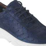 Mochi Women Blue Sports Walking Shoes